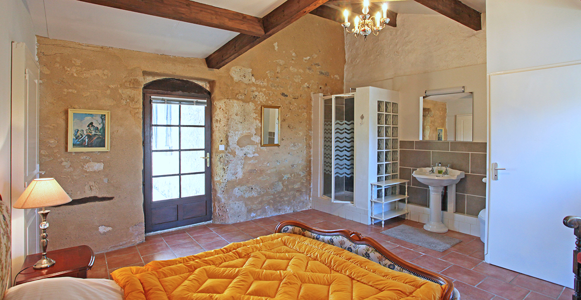 The separate Atelier, providing additional accommodation for La Grande Maison