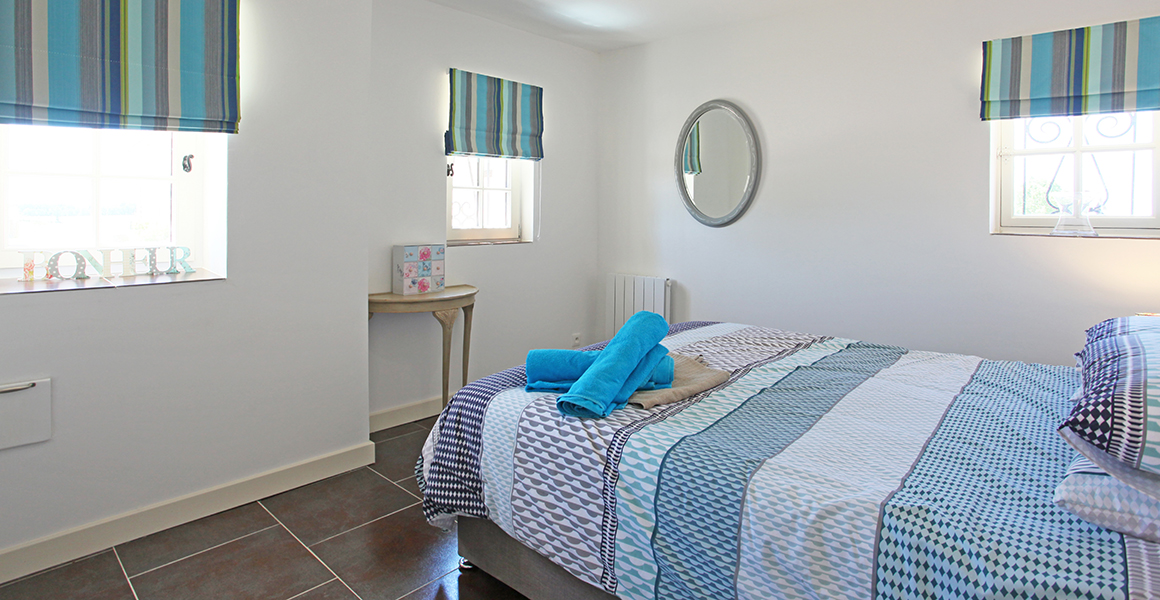 The ground floor wing double en suite bedroom