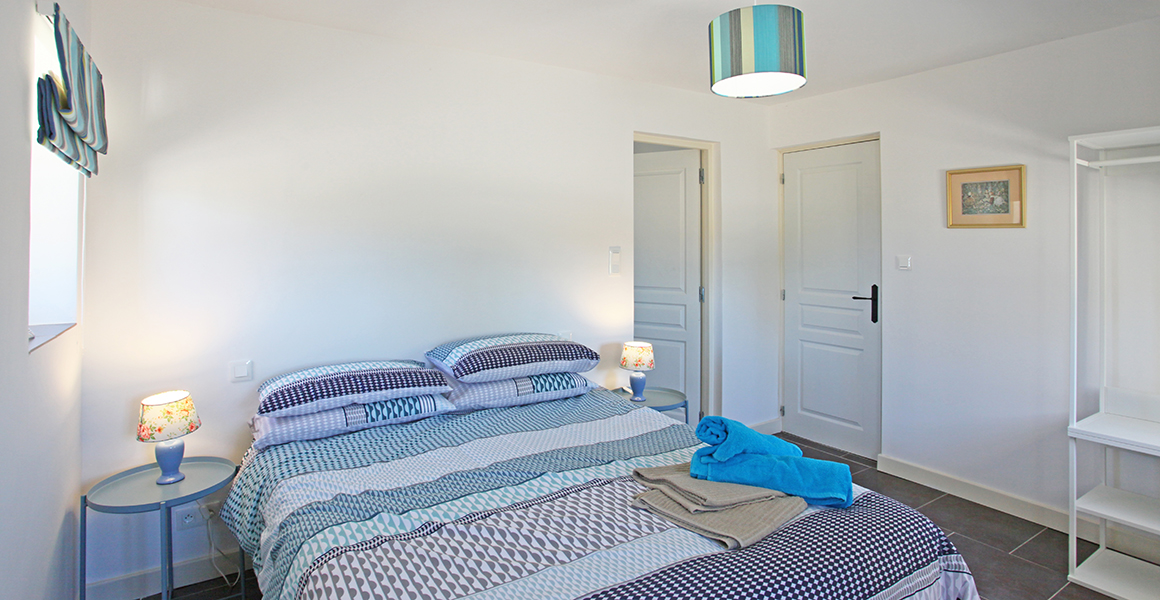 The ground floor wing double en suite bedroom