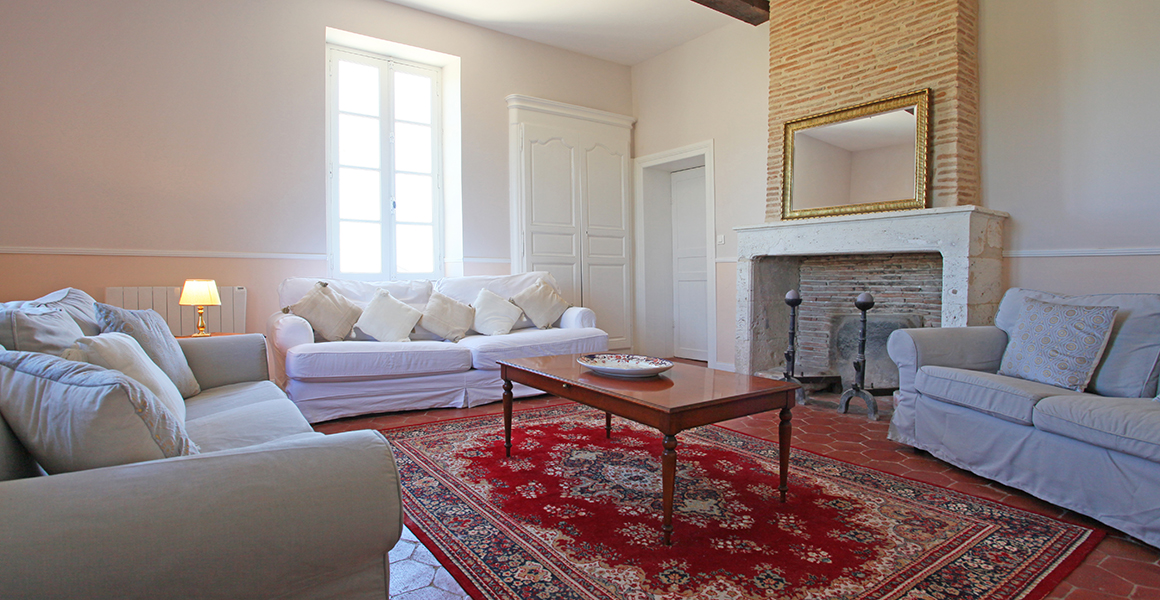 The main house sitting room