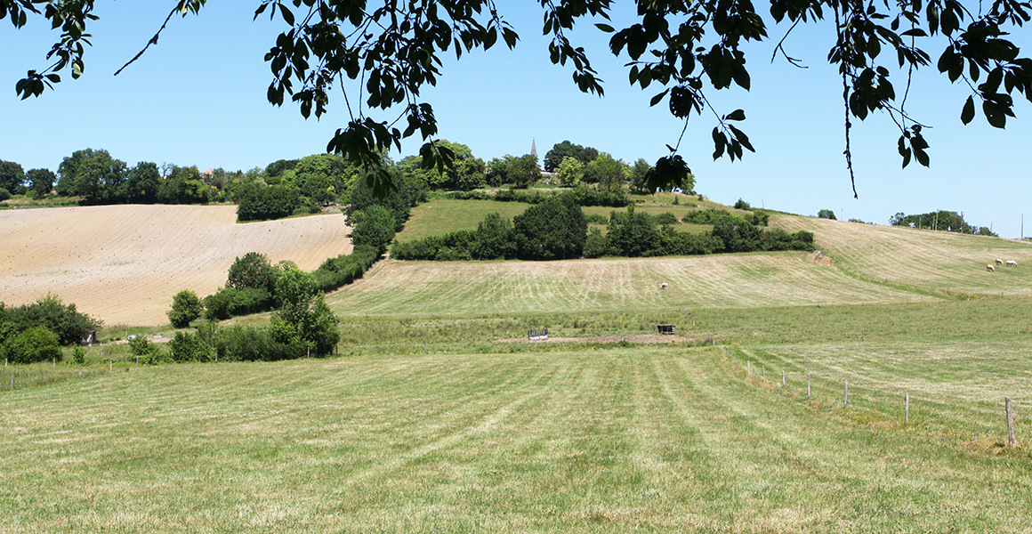 The view up to Soumensac