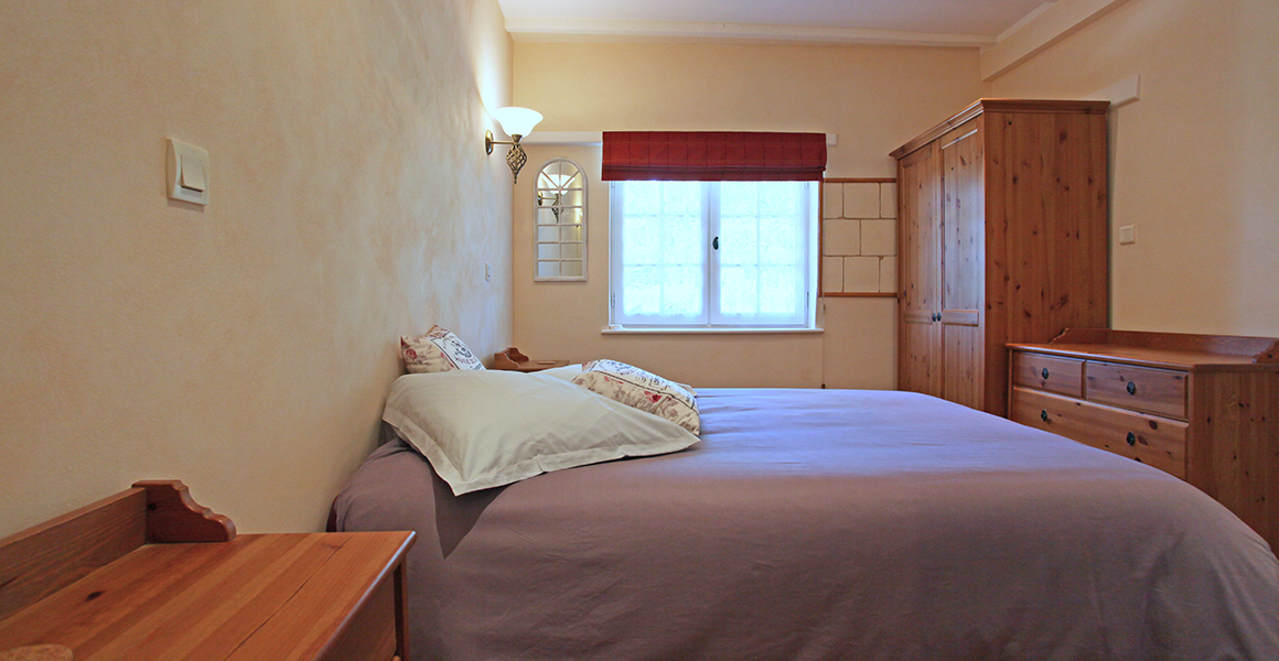 The ground floor accessible double bedroom