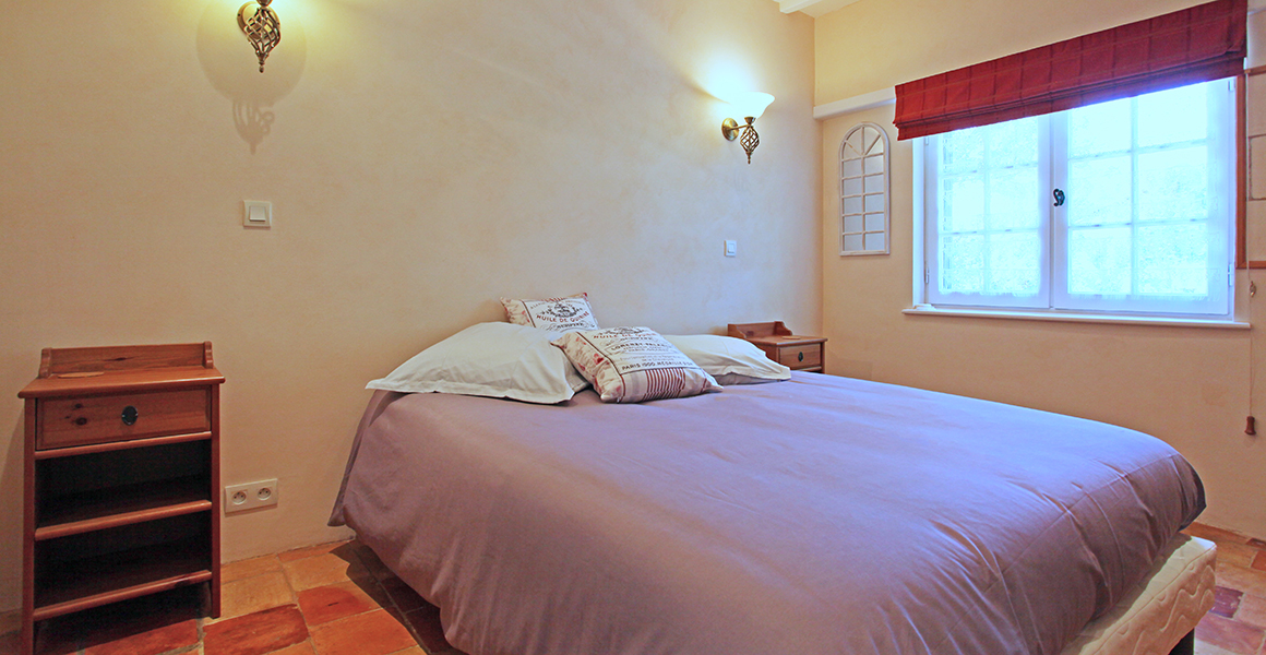 The ground floor accessible double bedroom