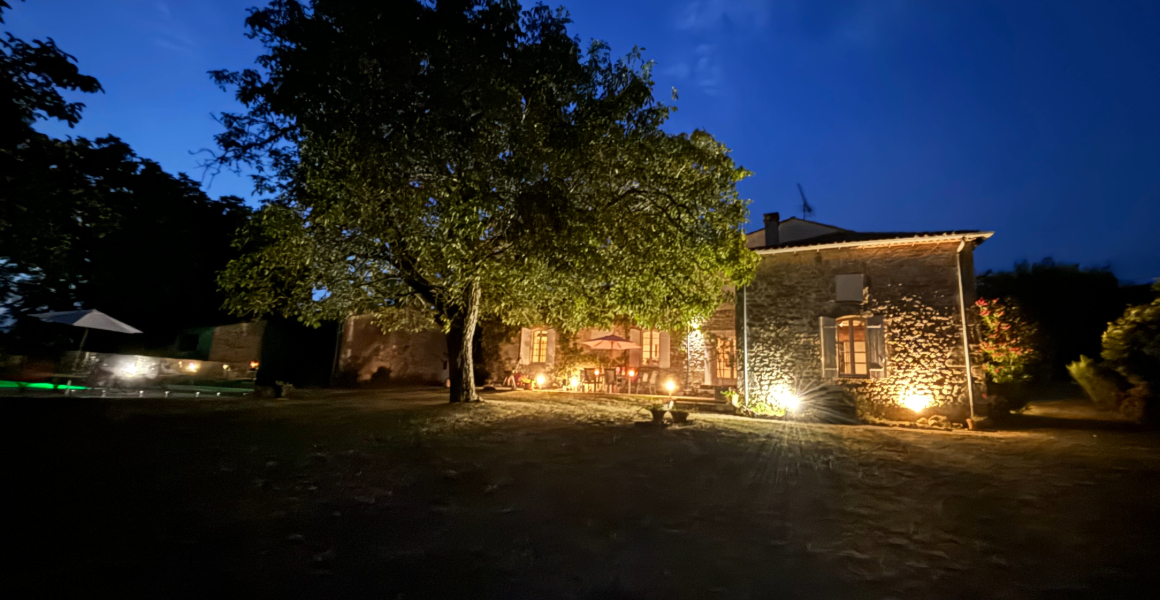 Terrace in the evening