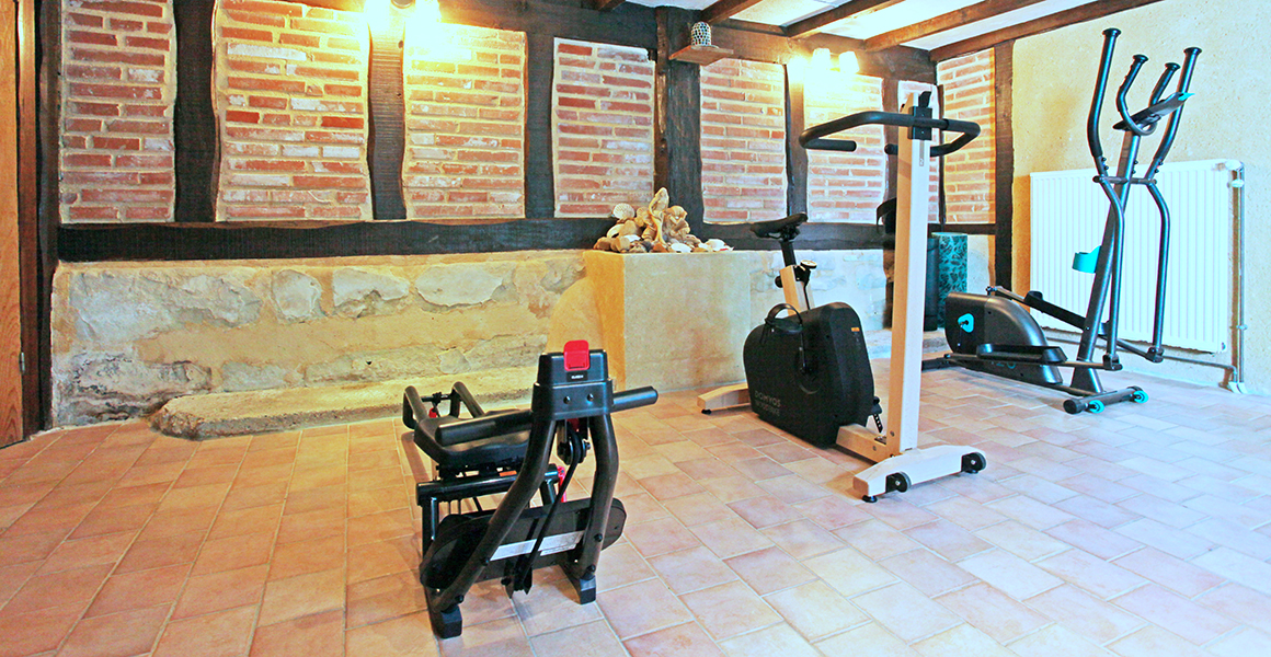 The exercise room