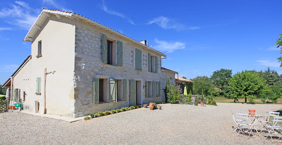 Farmhouse side view