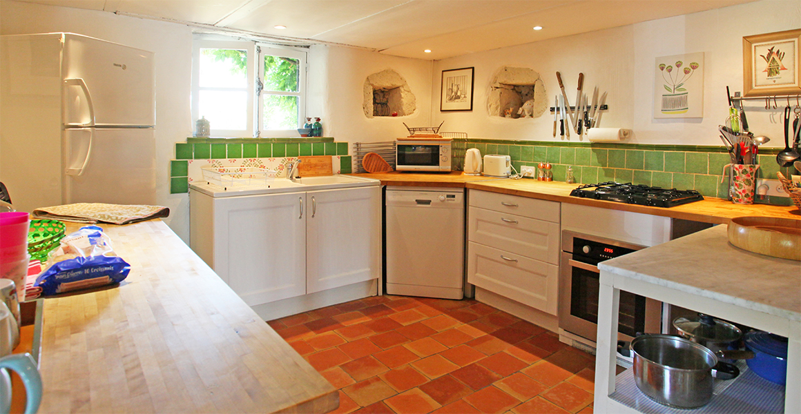 Large gite kitchen