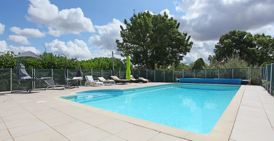 The 10m x 5m heated salt water pool