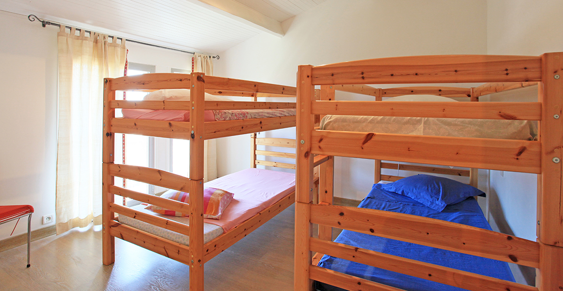 First floor bunk bed room