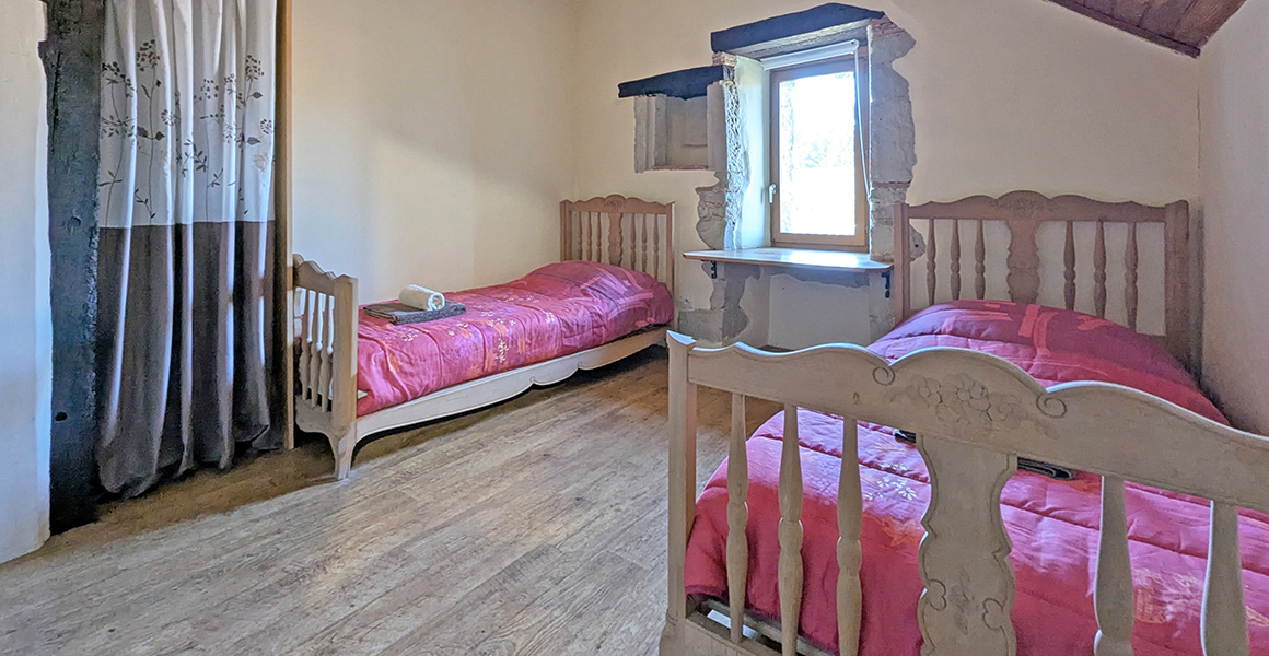 First floor twin bedroom