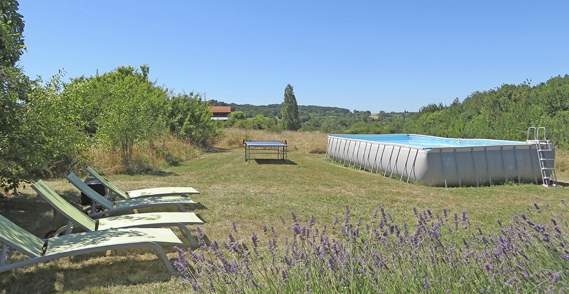 Pool and garden