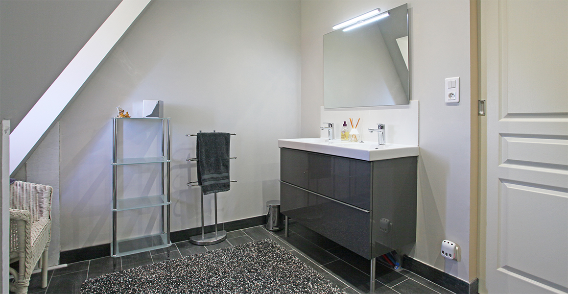 First floor shower room, there's also a separate WC